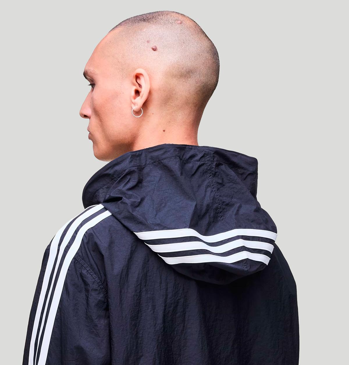 Y3 Nylon Wired 3 Stripes Track Top KF1085 NYL WIRE 3S TTBLACK Y-3 