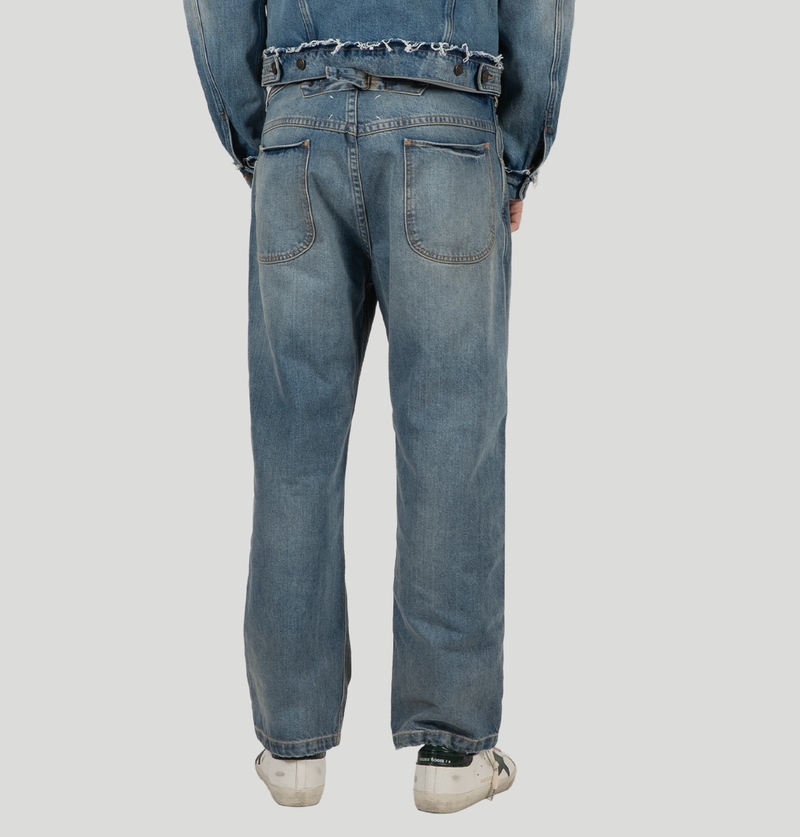 Maison Margiela Dstraight-Leg Cropped Jeans S50LA0245 S30561987 Maison Margiela 