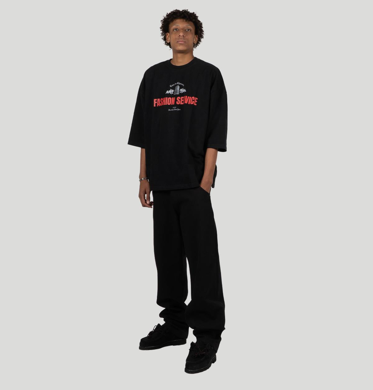 Willy Chavaria Casa De Chavarria Buffalo Tee WCJSY0143 001BLACK willy chavarria 