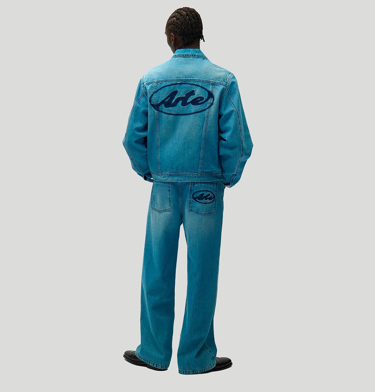 Arte Circle Logo Jeans SS26170J DENIM BLEACH488 arte 