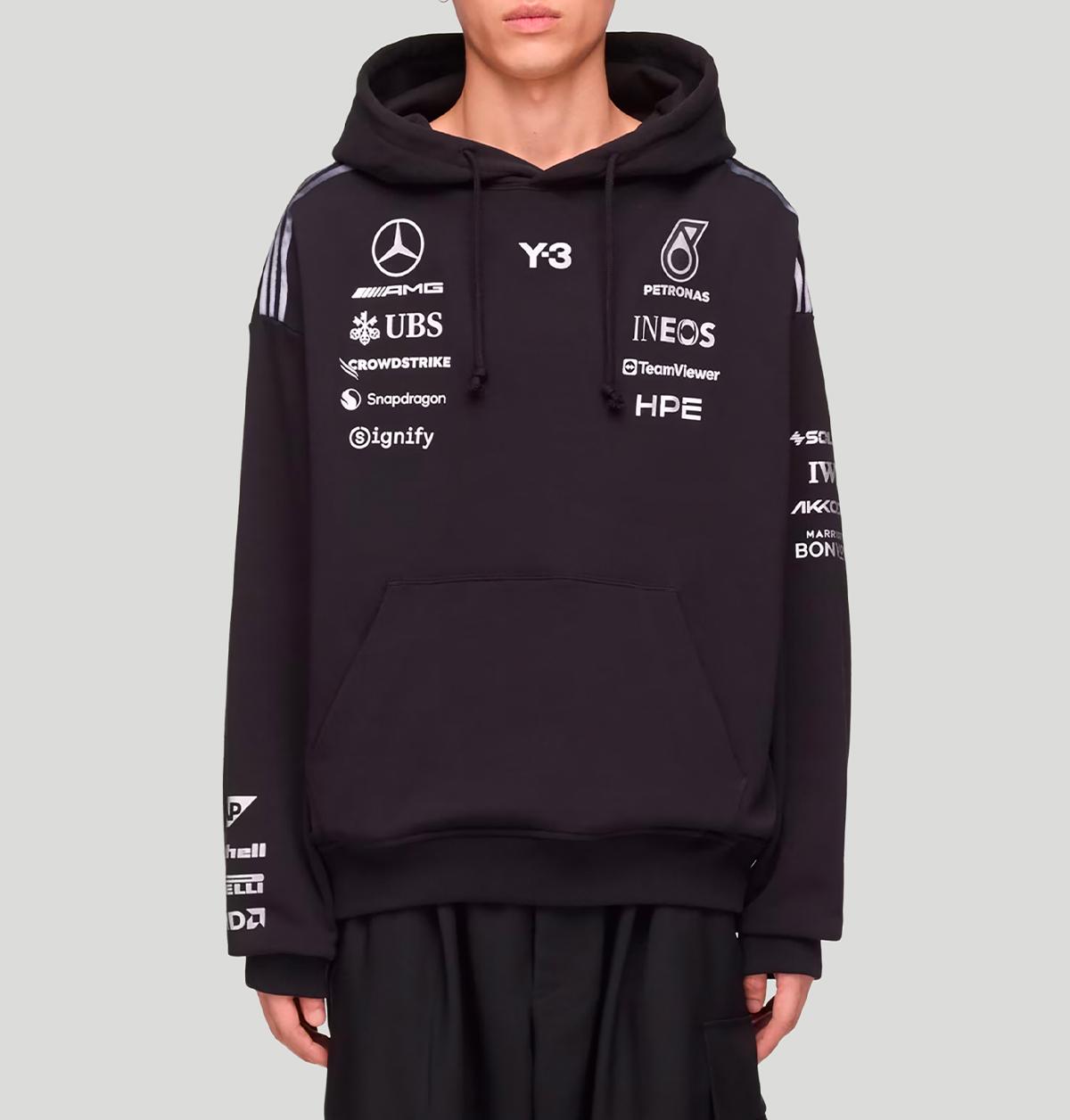 Y-3 Mercedes Team Hoodie KR2392 BLACKBLACK Y-3 
