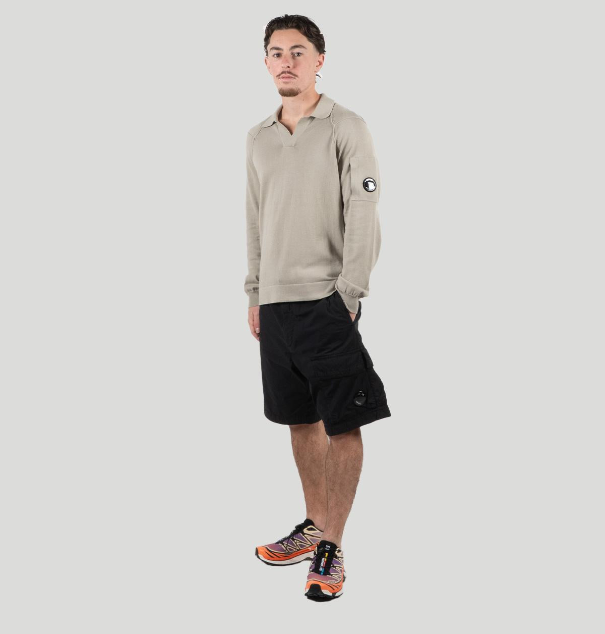 CP Company Knitwear Polo Collar<BR/> 20CMK101A 110560A904 C P company 