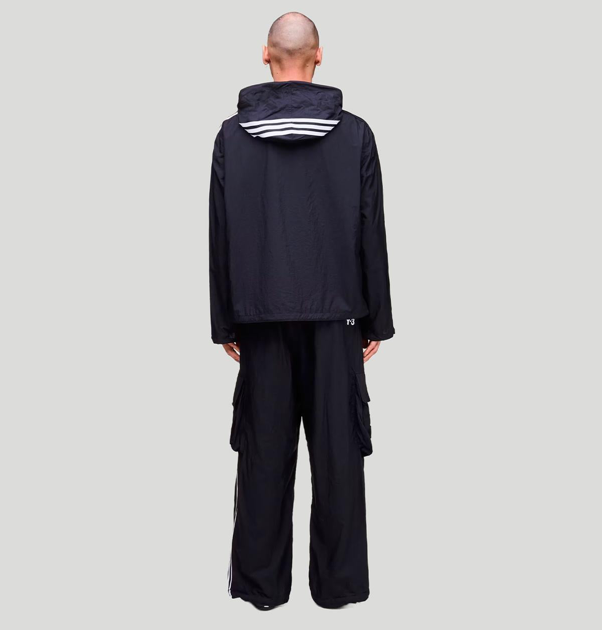 Y3 Nylon Wired 3 Stripes Cargo Pants KF1087 NYL WRE 3S CARGBLACK Y-3 