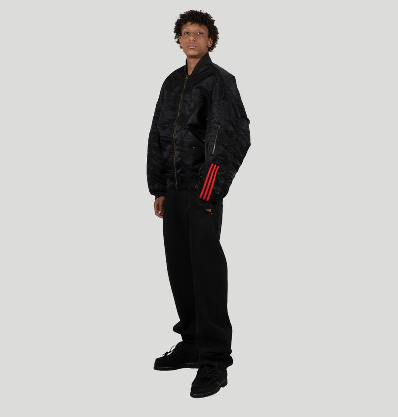 Willy Chavaria Adidas X Willy C KD9361 SATIN BOMBERBLACK adidas X WILLY CHAVARRIA 