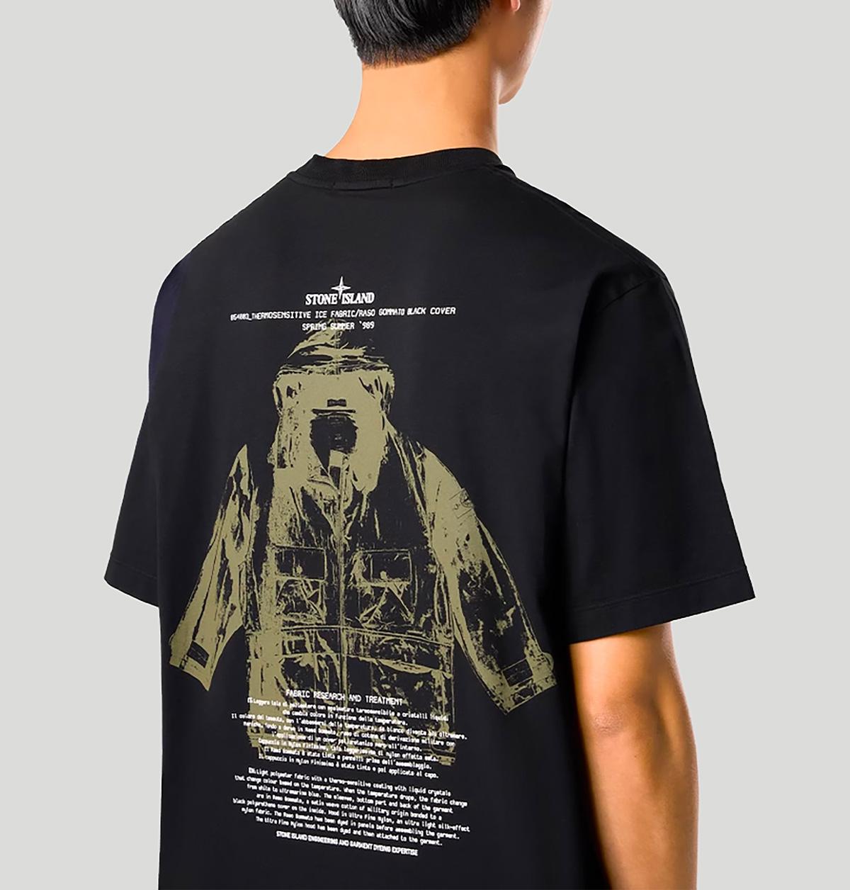 Stone Island Organic Cotton Jersey L1S152100023 S0091V0029 stone island 