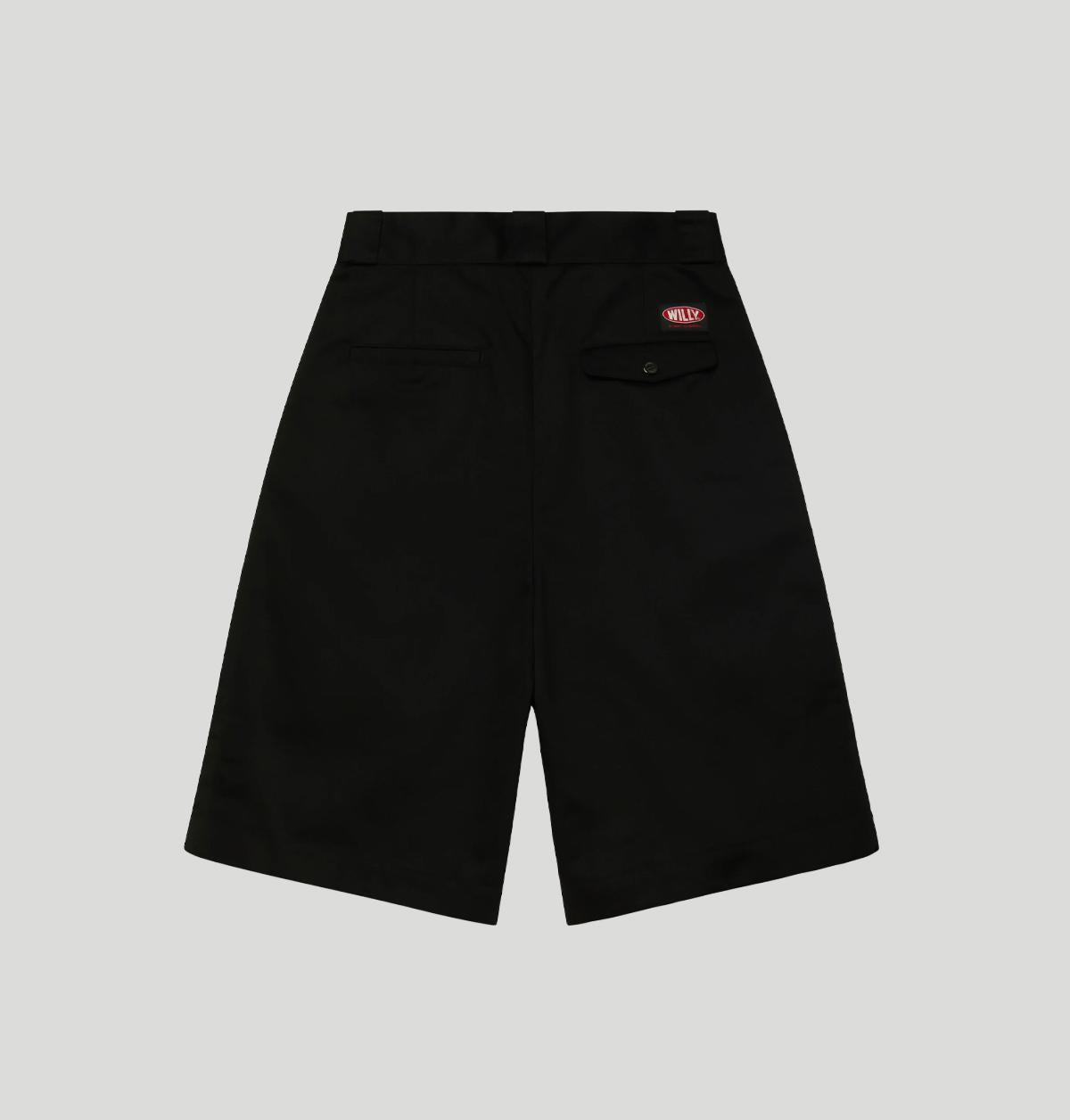 Willy Chavarria Borracho Short WCBTM0053 001BLACK willy chavarria 