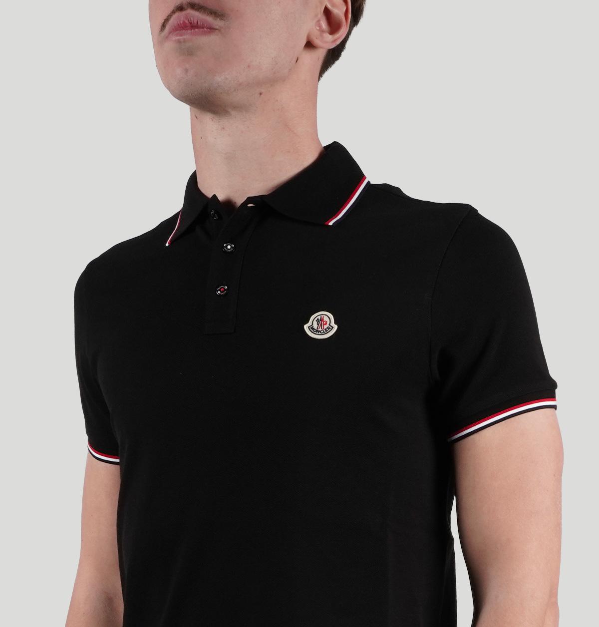 Moncler Short-Sleeve Cotton Piqué L10918A70300 84556999 Moncler 