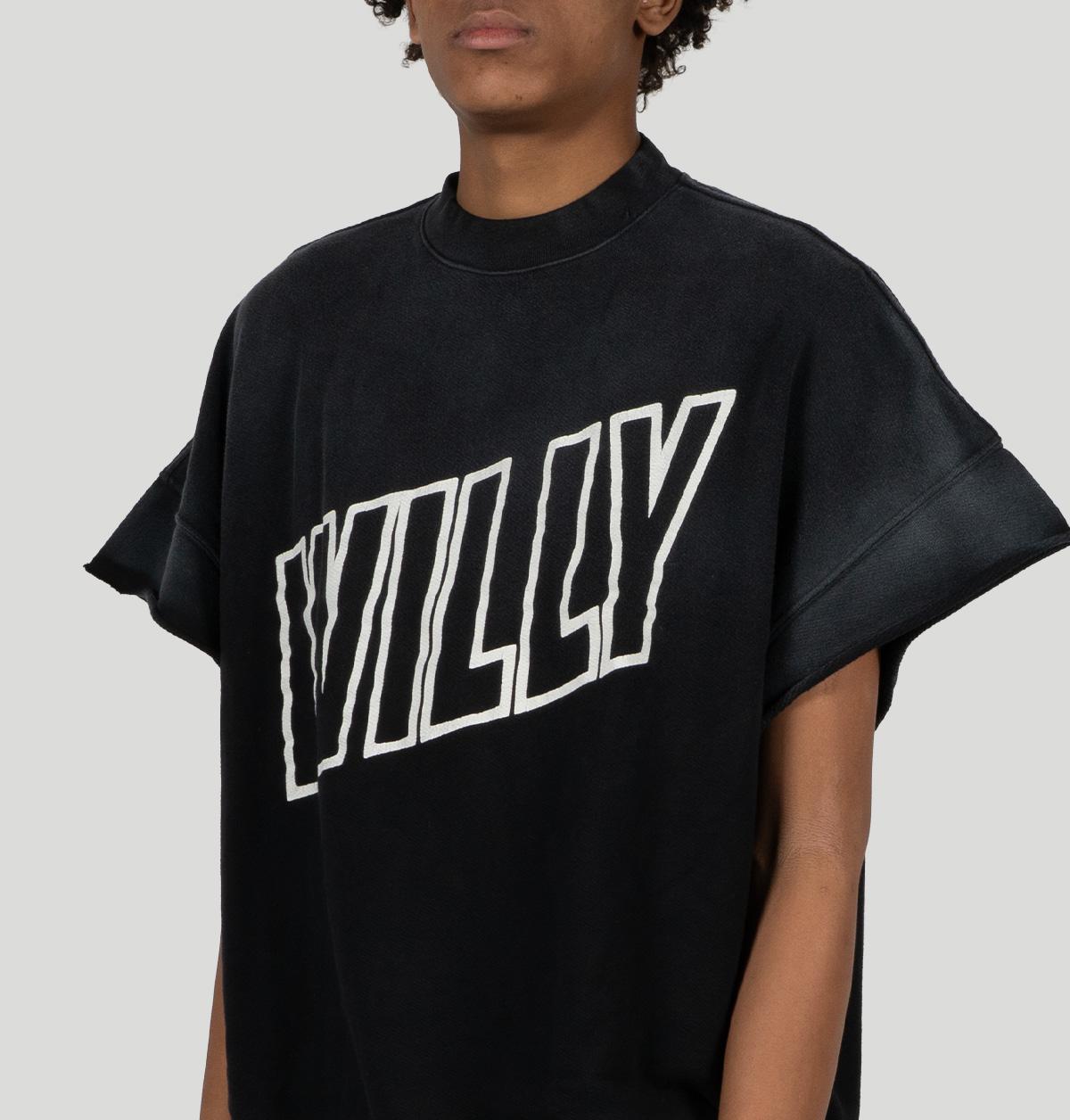 Willy Chavaria Willy Muscle Tee WCJSY0146 001BLACK willy chavarria 