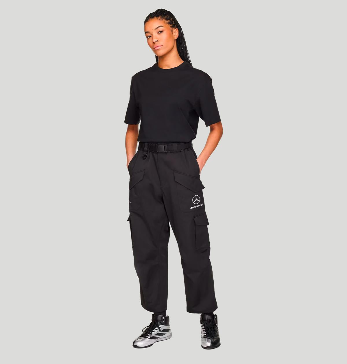 Y-3 Mercedes Logo Stack Short Sleeve Tee KR2373 BLACKBLACK Y-3 