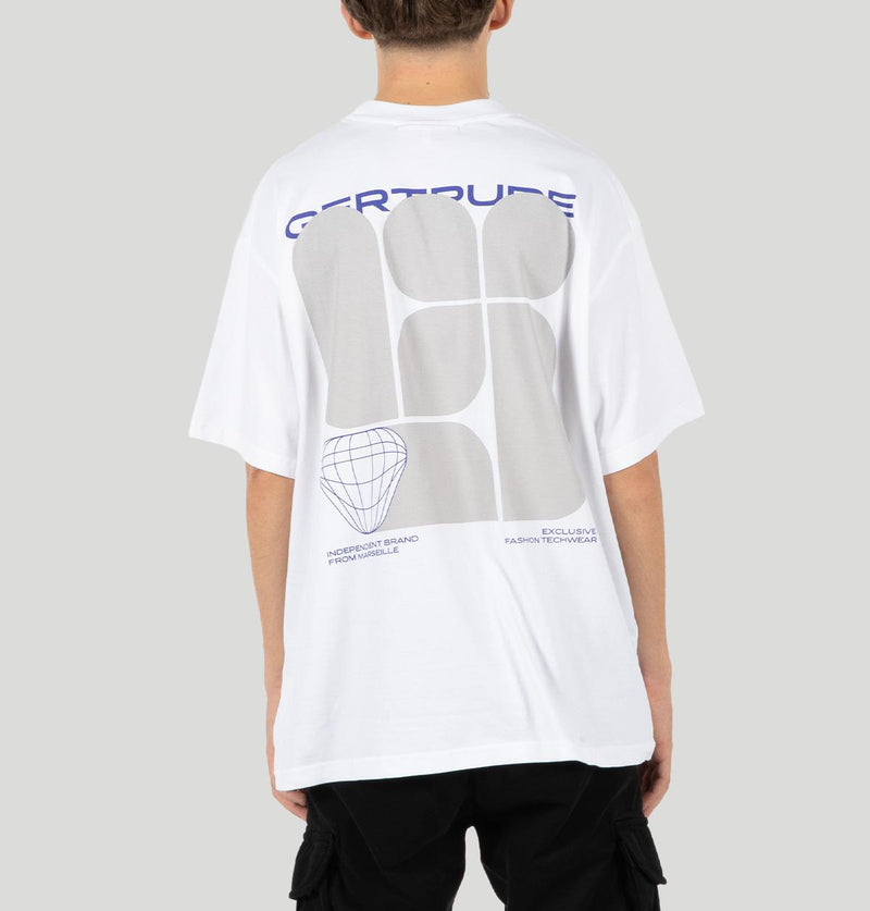 Gertrude Tayc H25TAYC TEE SHIRTBLANC gertrude 