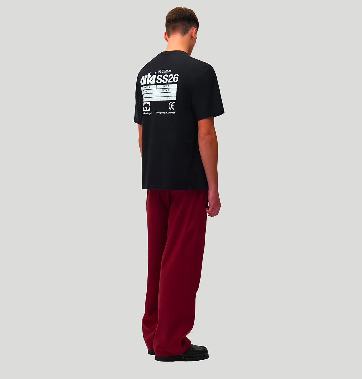 Arte SS26 Back SS26103T BLACK1 arte 