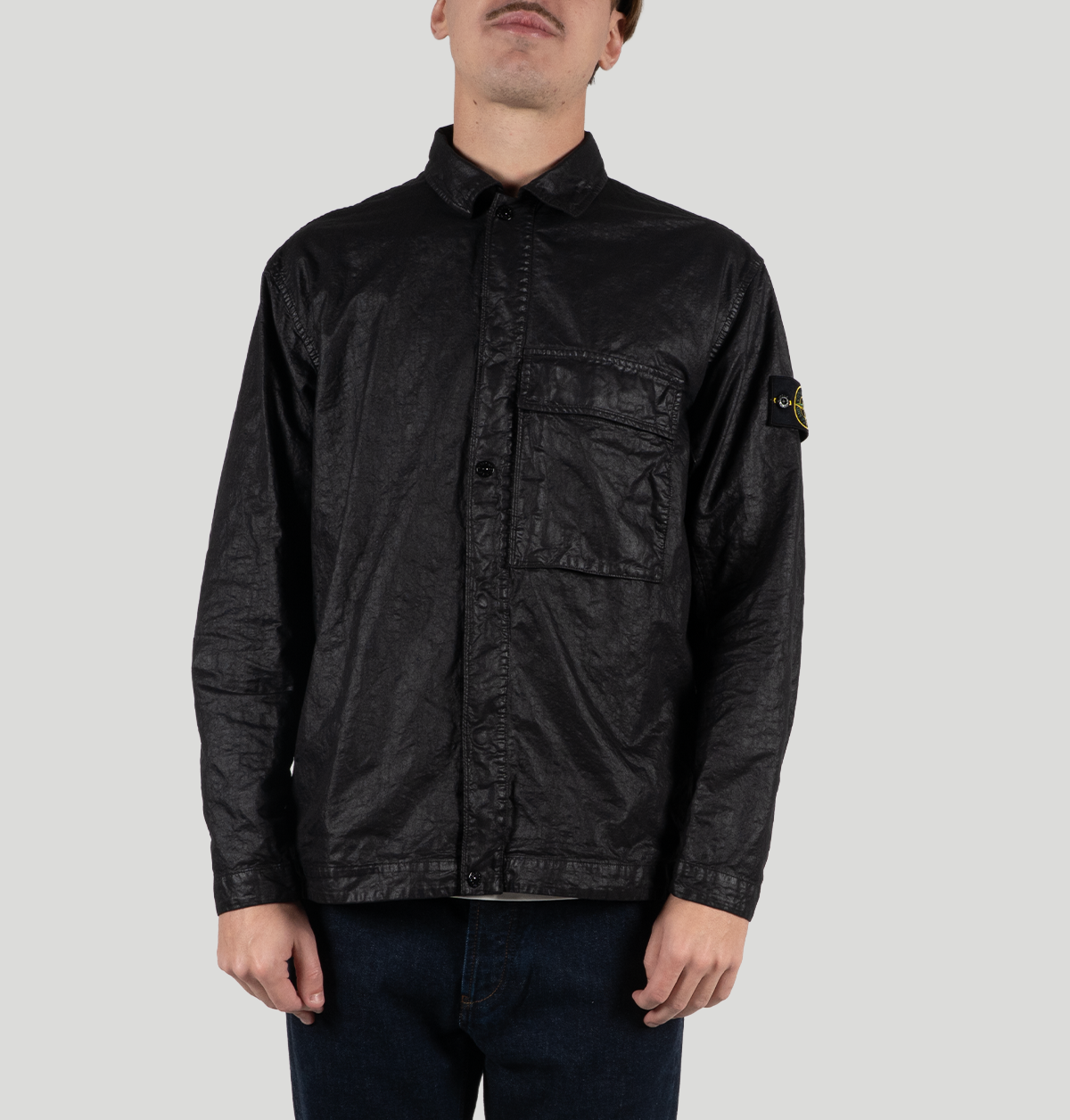 Stone Island Organic-Look Nylon Panama-Tc L1S151200003 S0069V0029 stone island 