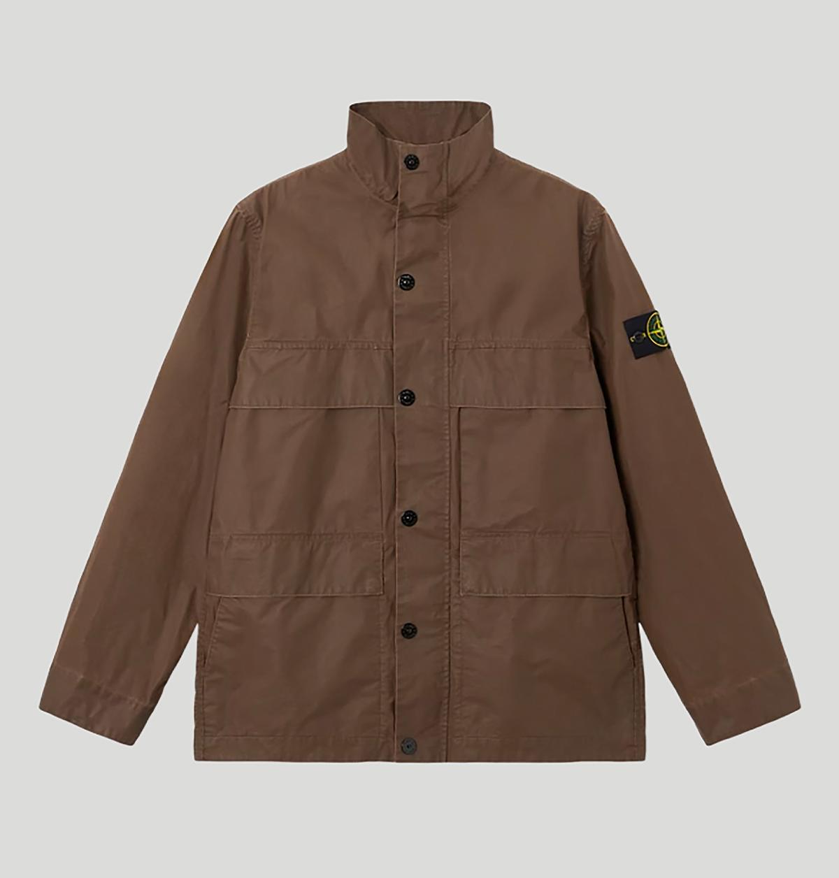 Stone Island Waxed Prima Cotton-Tela Jacket L1S154100024 S0290V007C stone island 