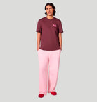 Gertrude Leonce Letter E26LEONCELETTER TEE SHIRTBORDEAUX gertrude 