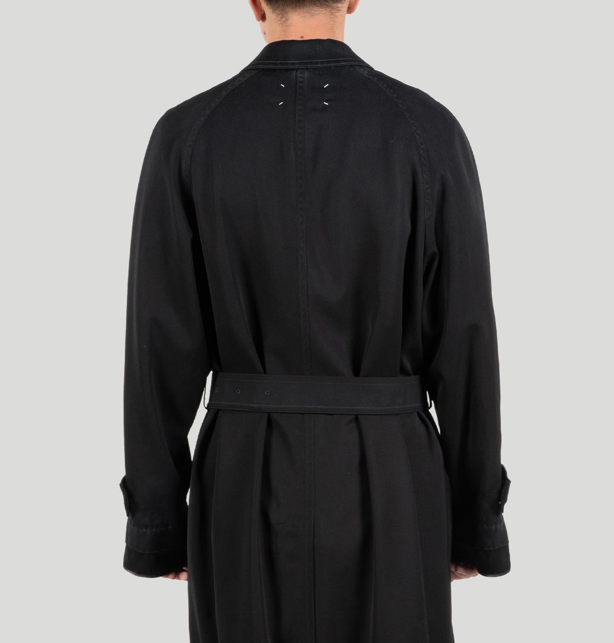 Maison Margiela Virgin Wool Trench Coat S50AH0141 M35062900 Maison Margiela 