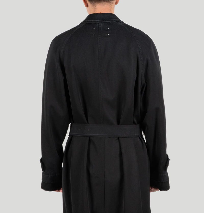 Maison Margiela Virgin Wool Trench Coat S50AH0141 M35062900 Maison Margiela 