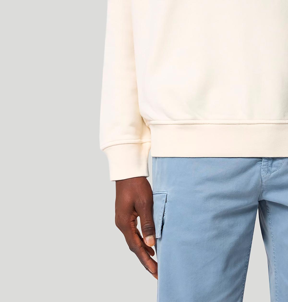 Stone Island Brushed Organic Cotton Fleece L1S156100001 S0283V0093 stone island 