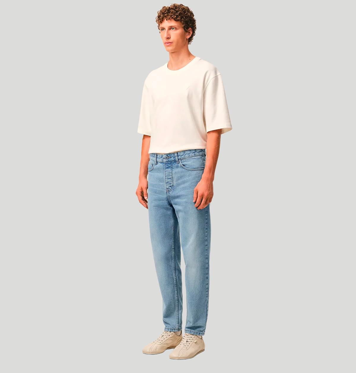 Ami Ami Paris Tapered Fit Cotton Trousers HTR103 DE0046480 ami 