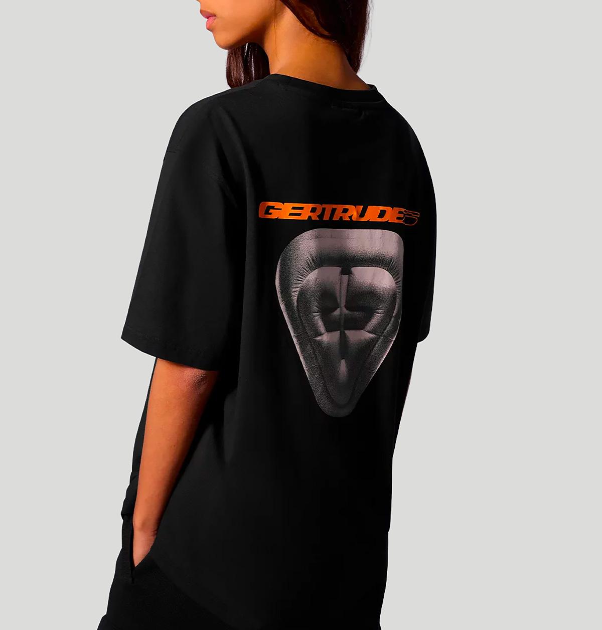 Gertrude Leonce Archive E26LEONCEARCHIVE TEE SHIRTBLACK gertrude 