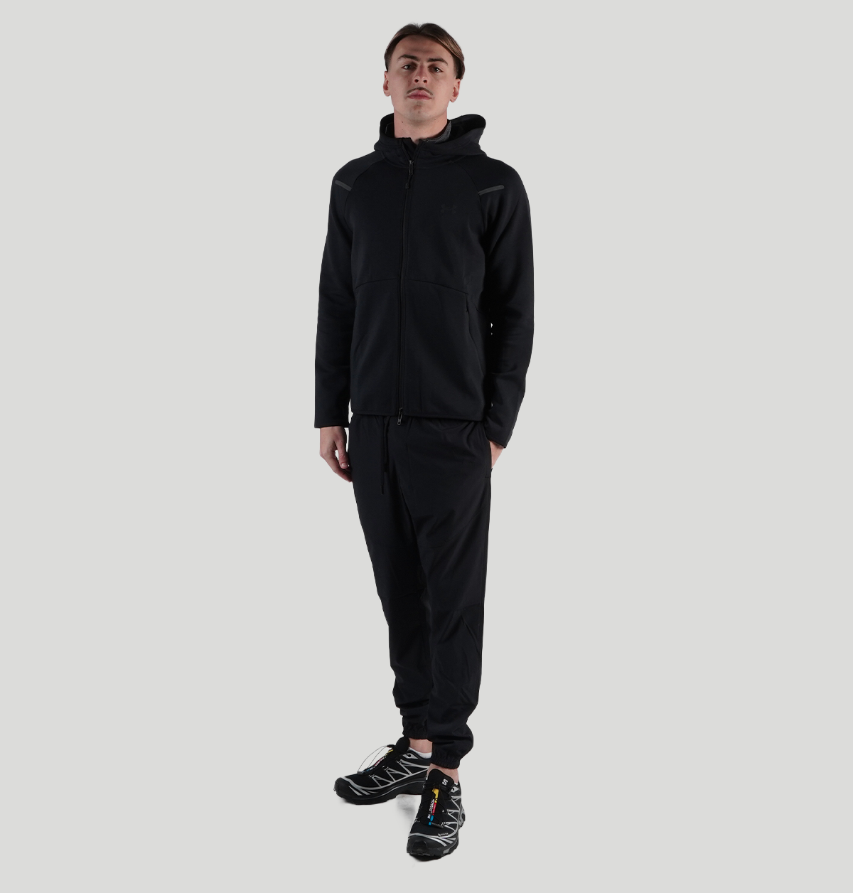 Under Armour Unstoppable Fleece Full-Zip Hoodie 1389352 001BLK Under armour 