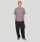 Y-3 Mercedes Logo Stack Short Sleeve Tee KS4838 GRANITGRANIT Y-3 