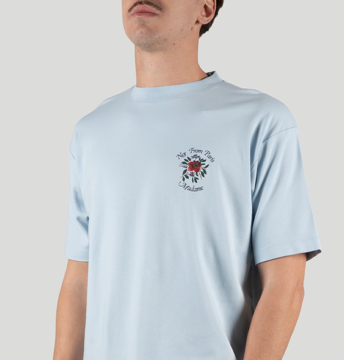 Drole De Monsieur Slogan Rose TS209 CO002LBE drole de monsieur 