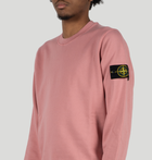 Stone Island Crewneck Sweatshirt In Organic Cotton Fleece L1S156100060 S0051V008G stone island 