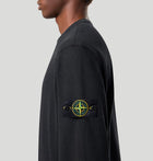 Stone Island Crewneck Sweatshirt In Organic Cotton Fleece L1S156100011 S0297V0029 stone island 