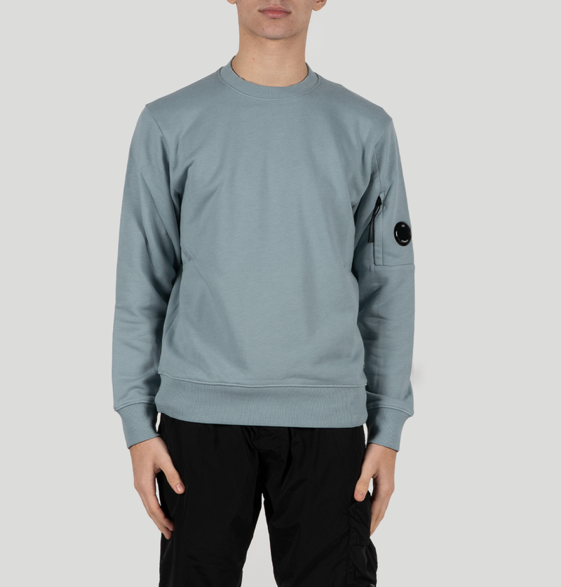Cp Company Diagonal Raised Fleece Crewneck Lens 20CMSS713A 005086W809 C P company 