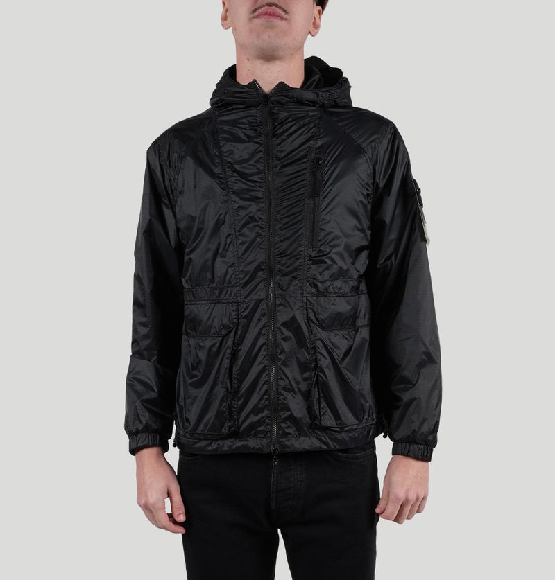 Stone Island Hooded Jacket In Nylon Metal Econyl L1S154100057 S0163V0020 stone island 