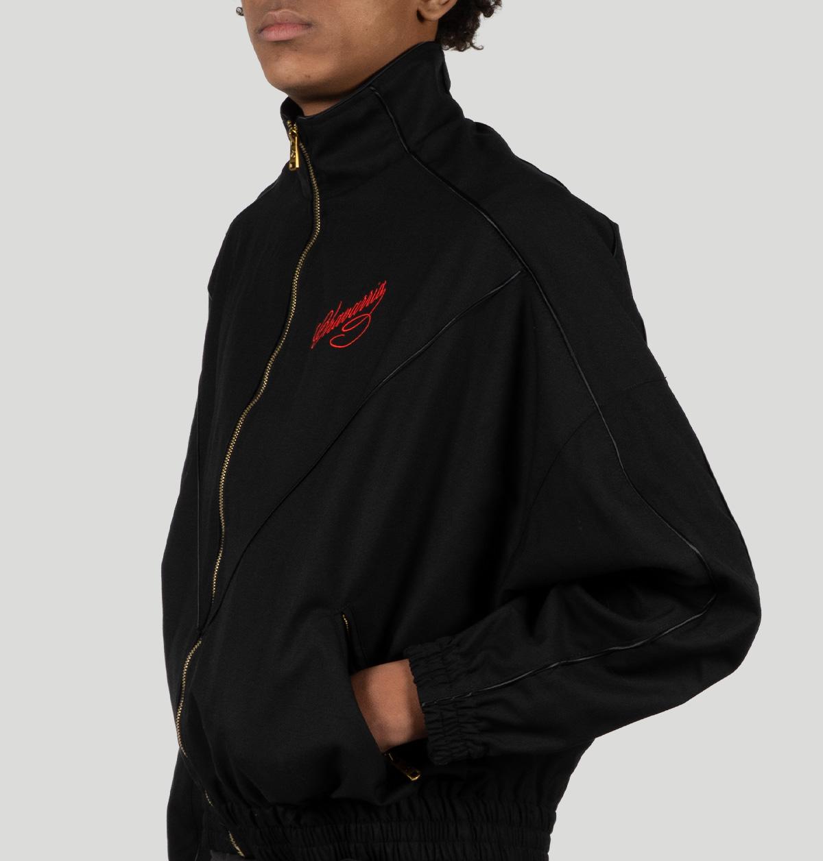 Willy Chavaria Ruff Rider Jacket WCJKT0054 0010BLACK willy chavarria 