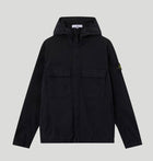 Stone Island Stretch Organic Cotton Twill Hooded Jacket L1S154100077 S0A10V0029 stone island 