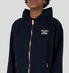 Drole De Monsieur Hooded Slogan Jacket JT250 PL168NY drole de monsieur 