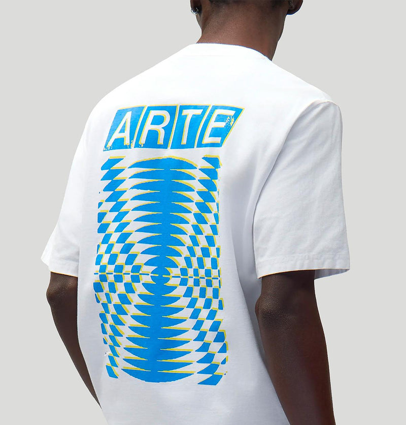 Arte Abstract Back Print<BR/> SS26139T WHITE100 arte 