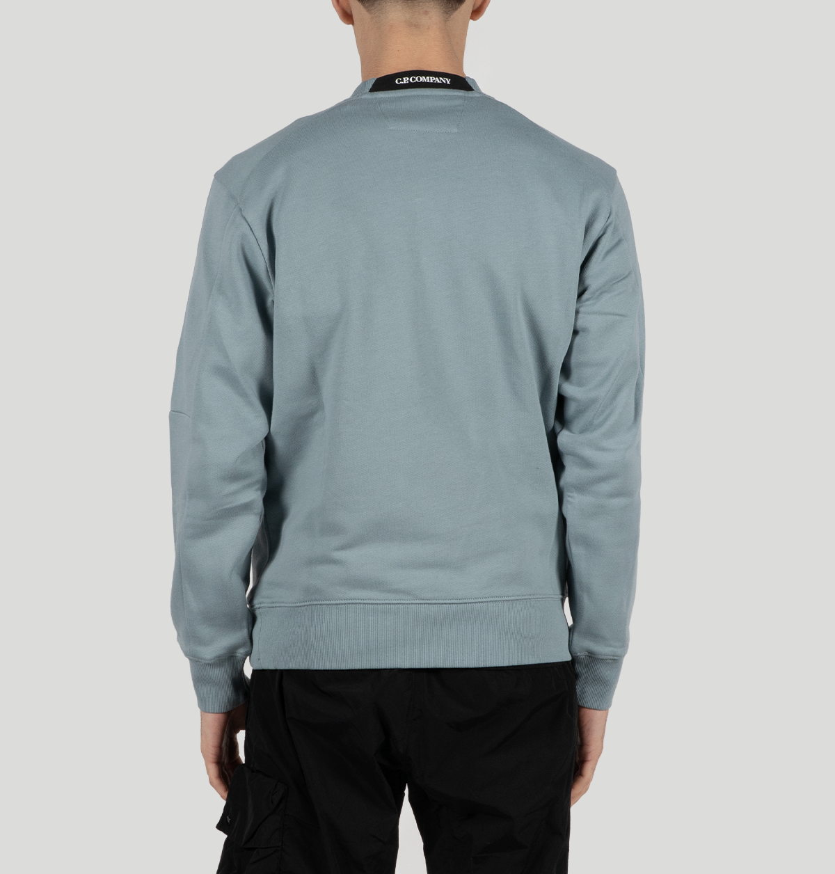 Cp Company Diagonal Raised Fleece Crewneck Lens 20CMSS713A 005086W809 C P company 