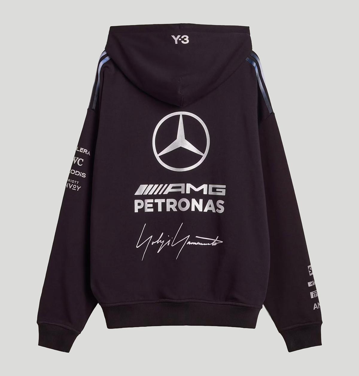 Y-3 Mercedes Team Hoodie KR2392 BLACKBLACK Y-3 